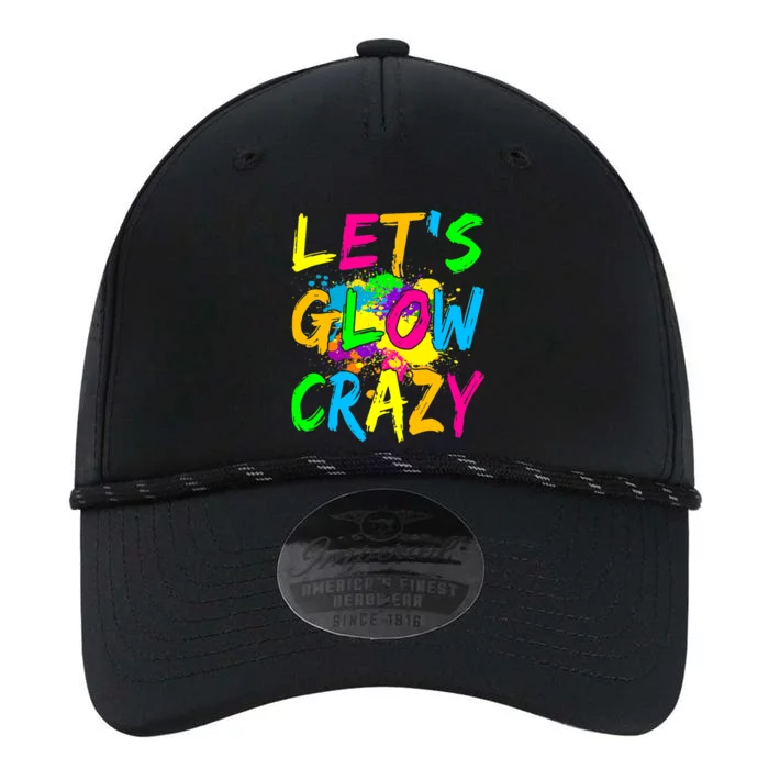 Let's Glow Crazy Glow Party 80s Retro Costume Party Lover Performance The Dyno Cap