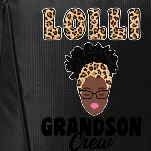 Lolli Grandson Crew Grandma Gift City Backpack