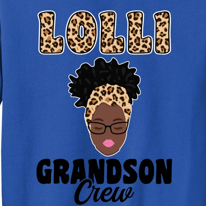 Lolli Grandson Crew Grandma Gift Sweatshirt