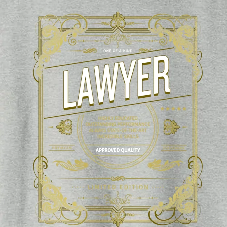 Lawyer Gift Cool Gift Women's Crop Top Tee