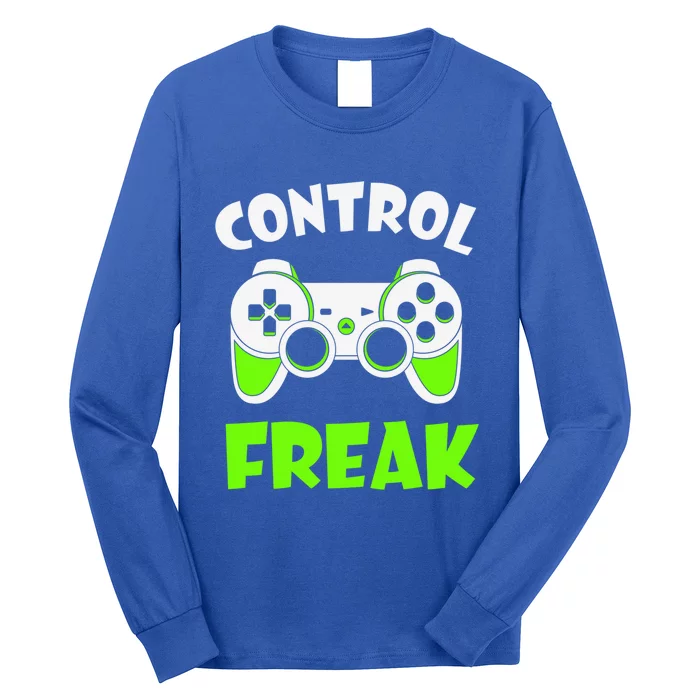 Large Game Console Controller Control Freak Gift Long Sleeve Shirt