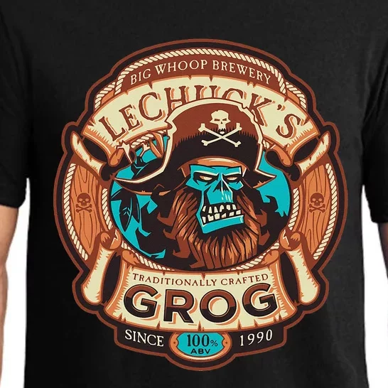 LeChuckss Grog Craftt Beer Monkey Islands Pajama Set