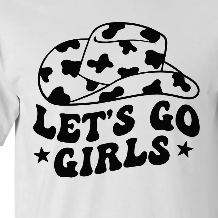 Let's Go Cow Western Gifts For Tall T-Shirt