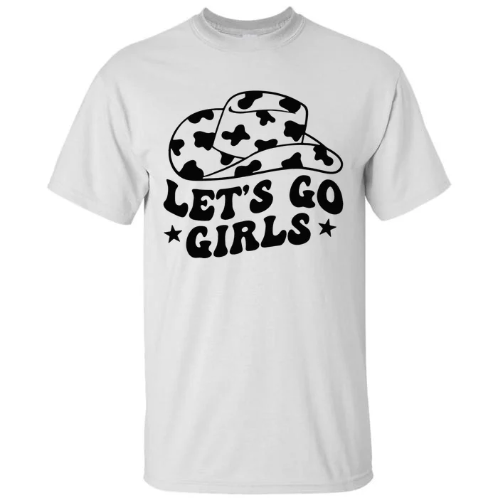 Let's Go Cow Western Gifts For Tall T-Shirt