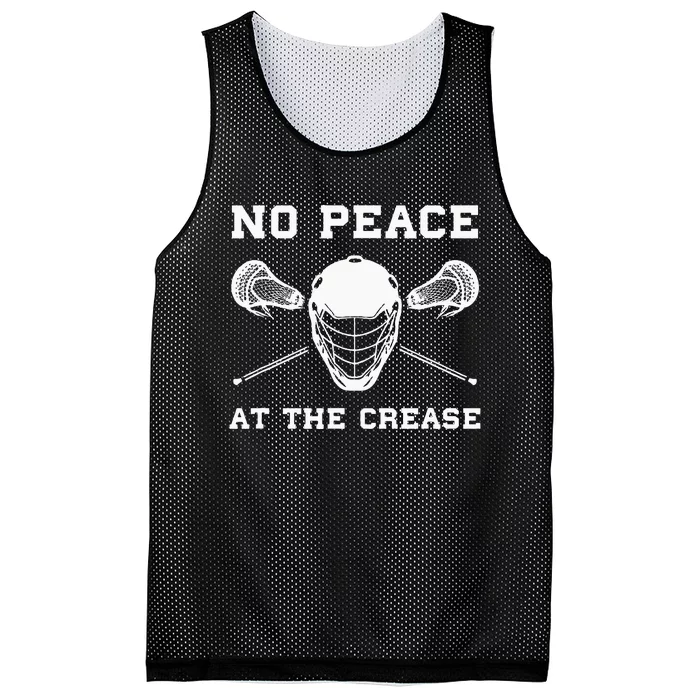 Lacrosse Goalie Crease Funny Lax Mesh Reversible Basketball Jersey Tank