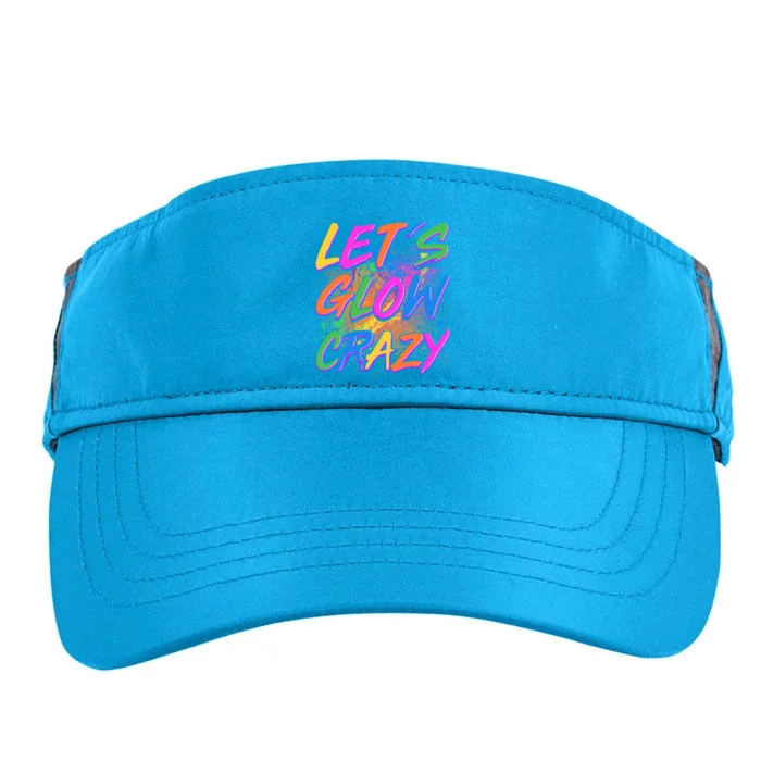 Let's Glow Crazy Adult Drive Performance Visor