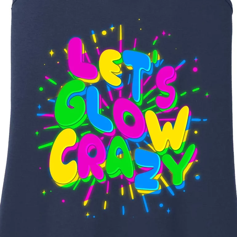 Lets Glow Crazy Ladies Essential Tank