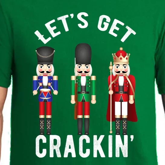 Let's Get Cracking Christmas Nutcracker Ballet Festive Gift Pajama Set