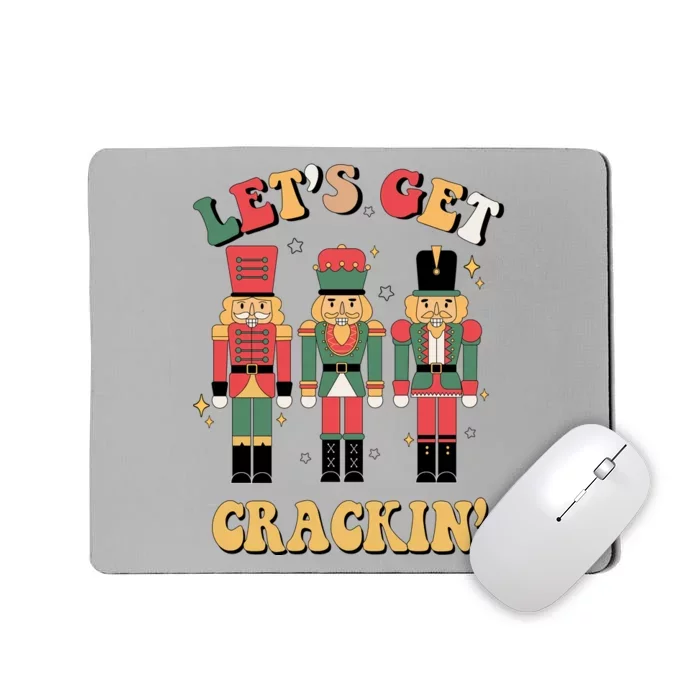 Lets Get Crackin Funny Christmas Mousepad