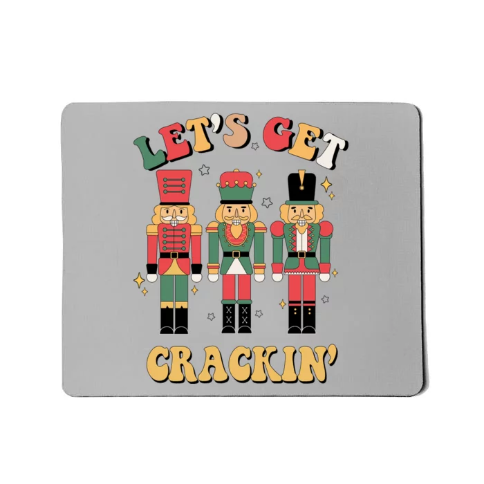 Lets Get Crackin Funny Christmas Mousepad