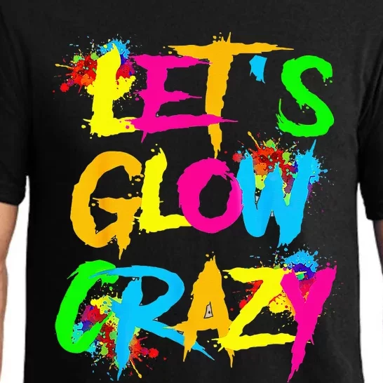 LetS Glow Crazy Pajama Set