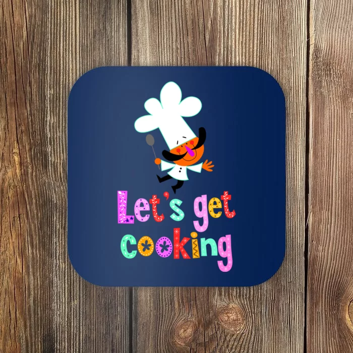 Lets Get Cooking Coaster