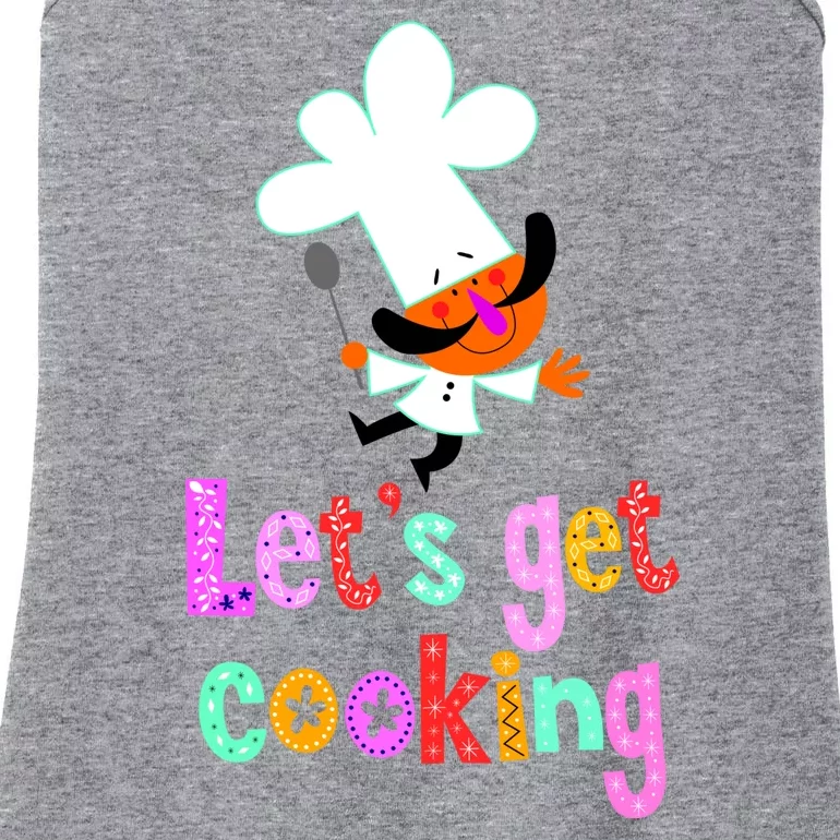 Lets Get Cooking Ladies Essential Tank