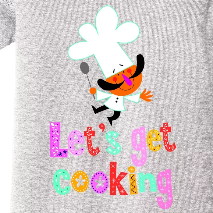 Lets Get Cooking Baby Bodysuit