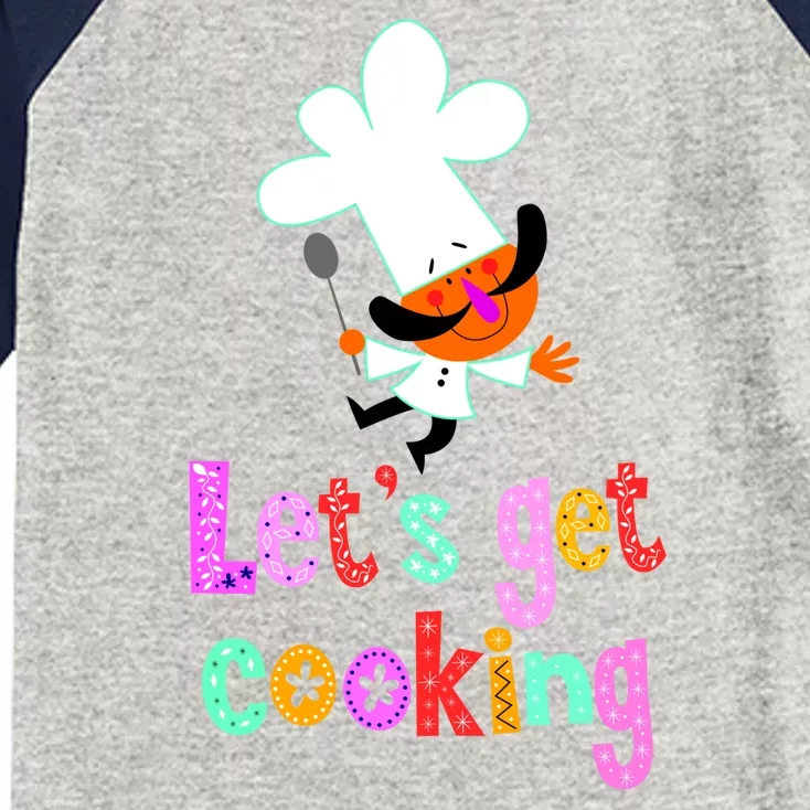 Lets Get Cooking Kids Colorblock Raglan Jersey