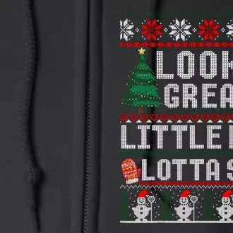 Looks Great Christmas Vacation Little Full Lotta Sap Full Zip Hoodie