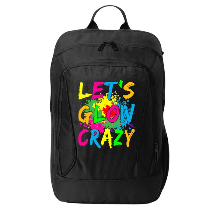 LetS Glo Crazy Outfit Retro Colorful Party City Backpack