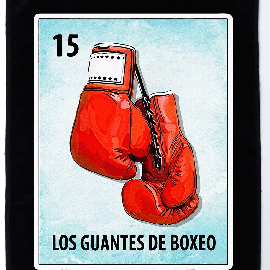 Los Guantes De Boxeo Mexican Boxing Gloves Cards Platinum Collection Golf Towel