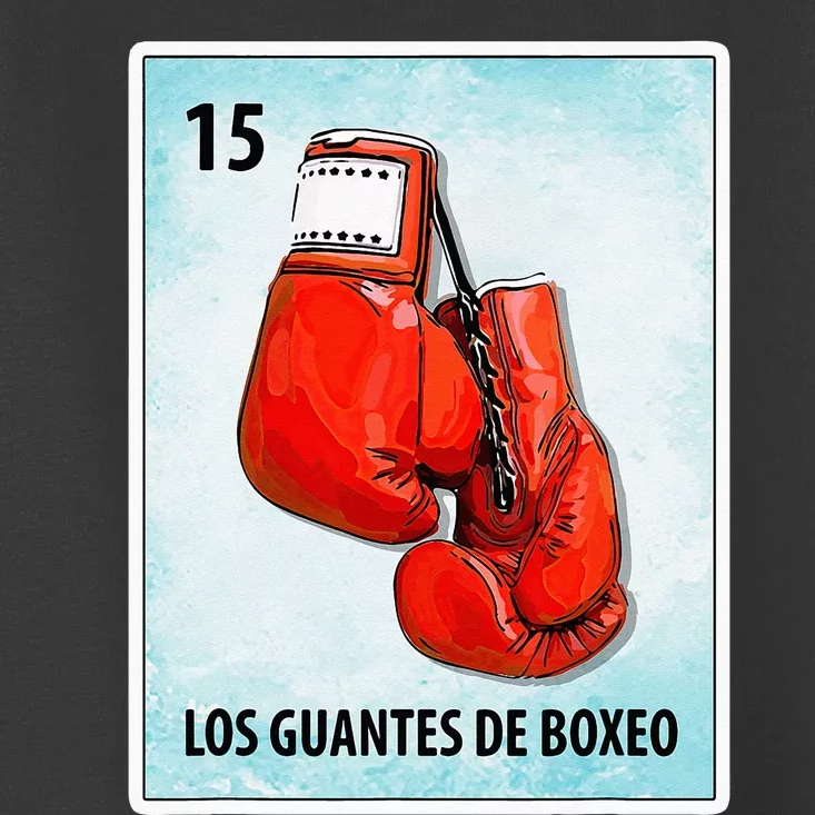 Los Guantes De Boxeo Mexican Boxing Gloves Cards Toddler T-Shirt