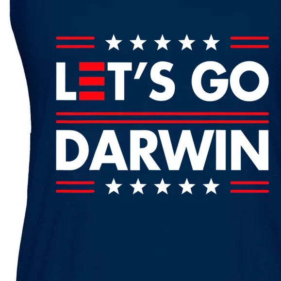 Let's Go Darwin Sarcastic Natural Selection Ladies Essential Flowy Tank