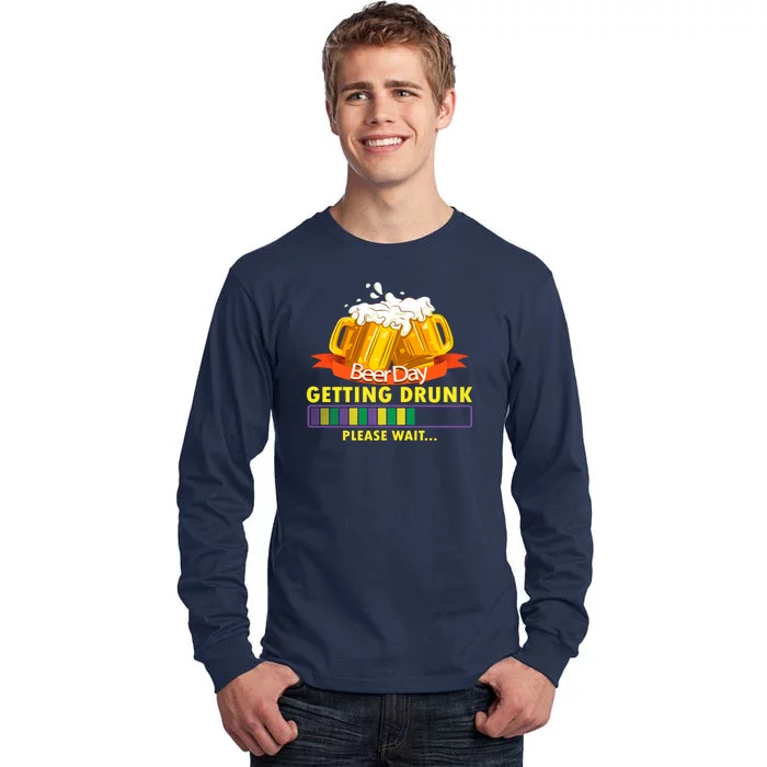 Let’s Get Day Drunk For America Tall Long Sleeve T-Shirt