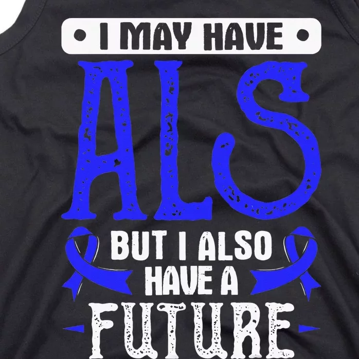 Lou Gehrig's Disease Awareness ALS Tank Top