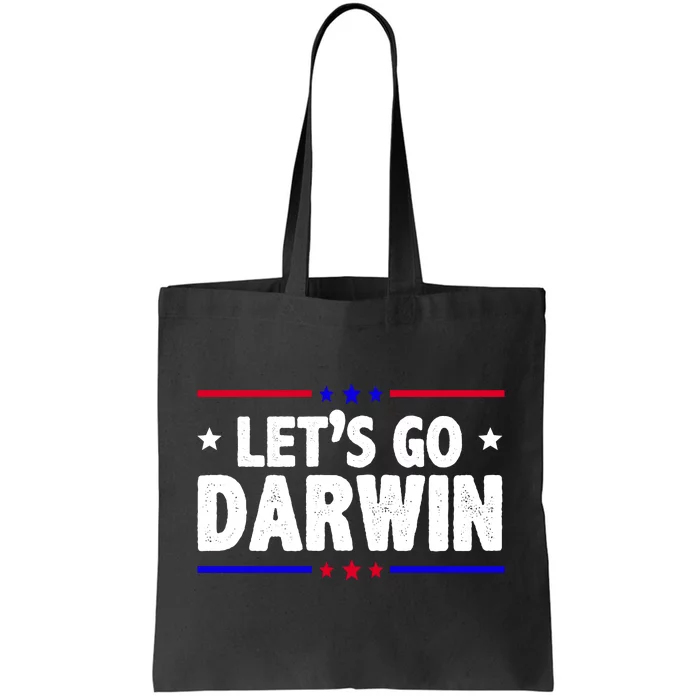 Lets Go Darwin Tote Bag