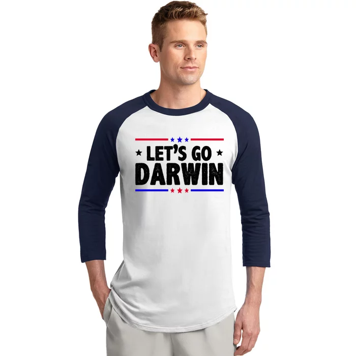 Lets Go Darwin Baseball Sleeve Shirt