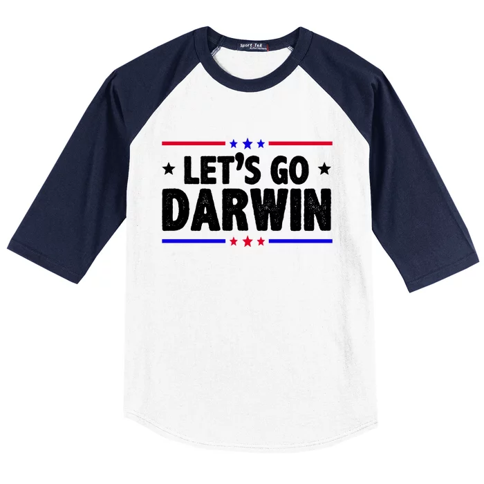 Lets Go Darwin Baseball Sleeve Shirt