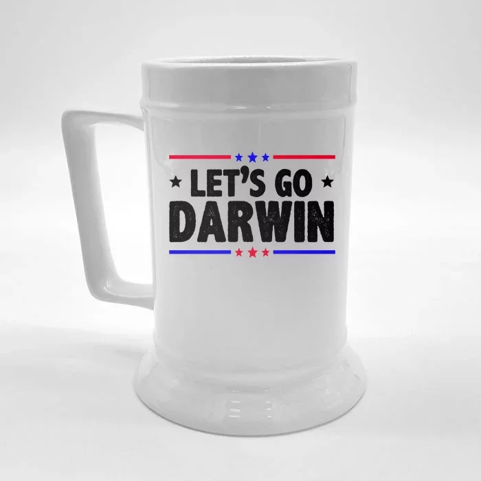 Lets Go Darwin Front & Back Beer Stein