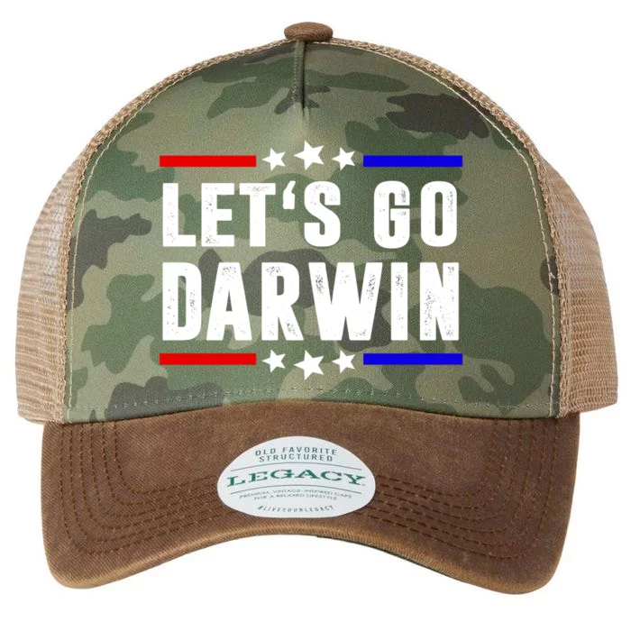 Lets Go Darwin US Vintage Legacy Tie Dye Trucker Hat