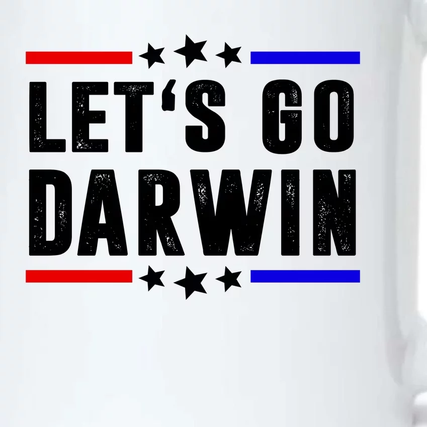 Lets Go Darwin US Vintage Black Color Changing Mug