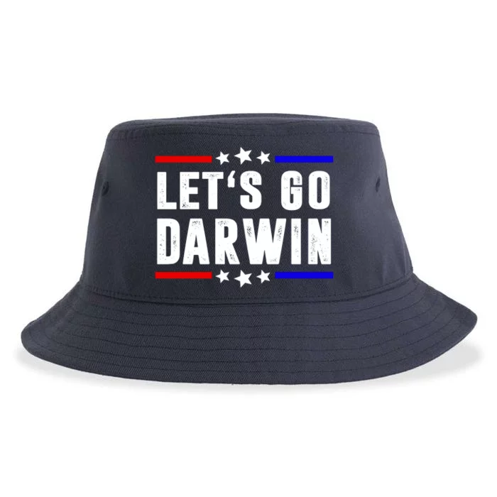 Lets Go Darwin US Vintage Sustainable Bucket Hat