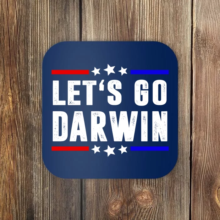 Lets Go Darwin US Vintage Coaster