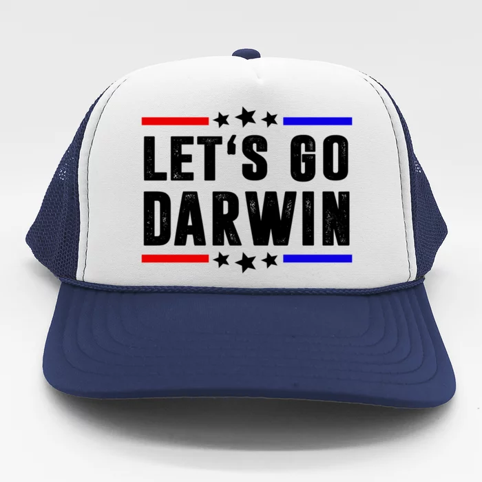 Lets Go Darwin US Vintage Trucker Hat