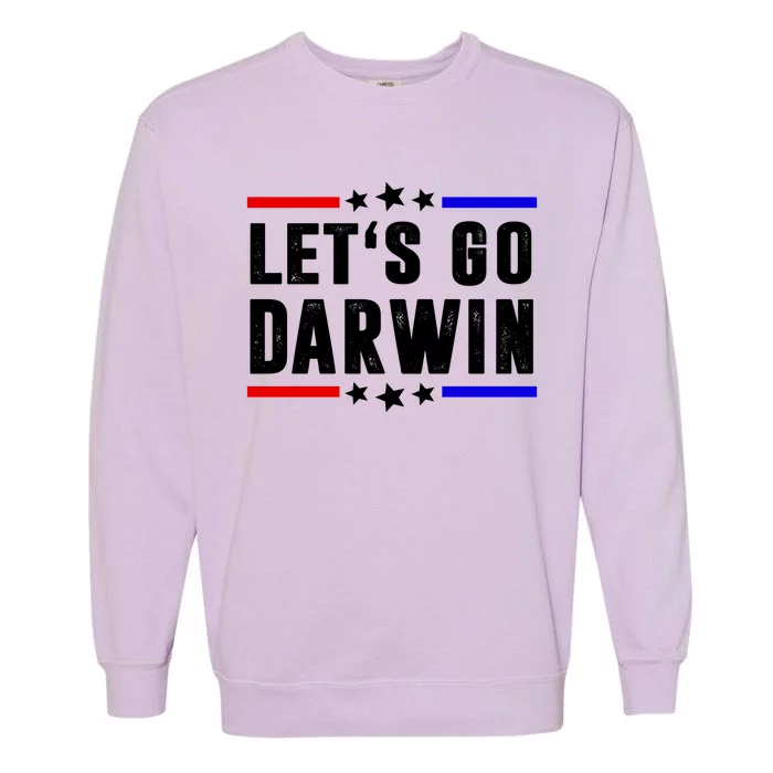 Lets Go Darwin US Vintage Garment-Dyed Sweatshirt