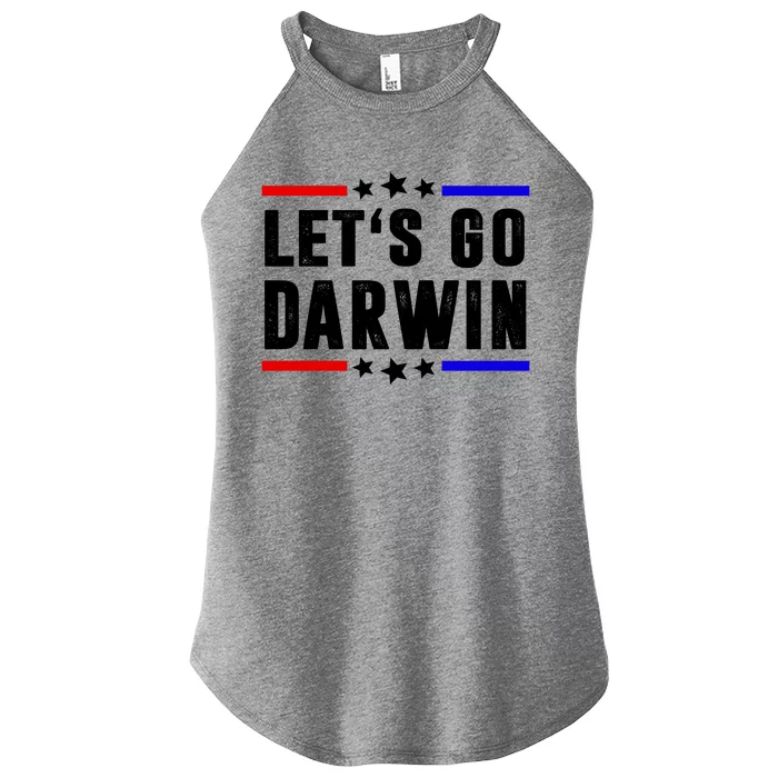 Lets Go Darwin US Vintage Women’s Perfect Tri Rocker Tank