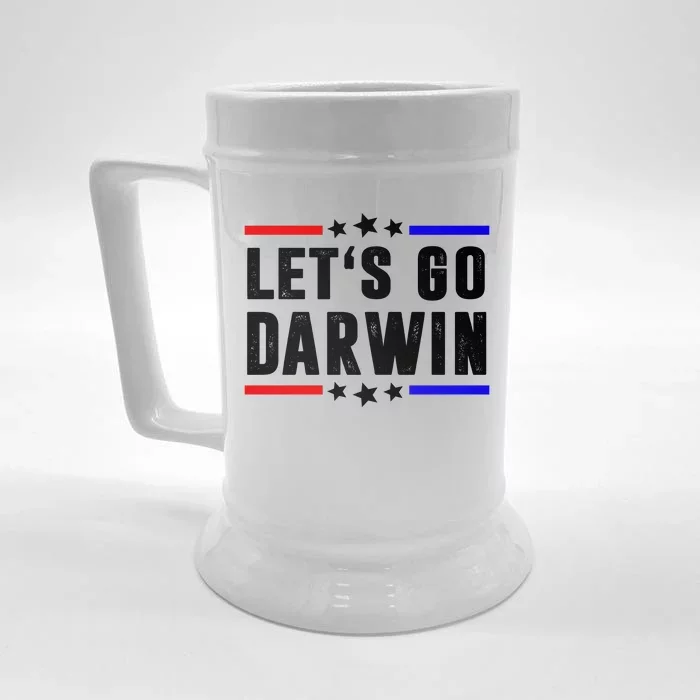 Lets Go Darwin US Vintage Front & Back Beer Stein