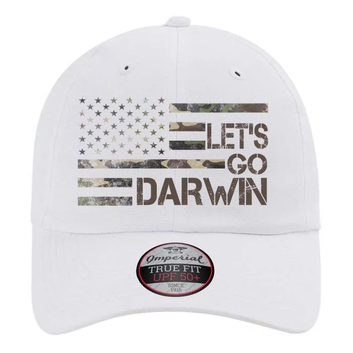 Lets Go Darwin US Camo Military Flag The Original Performance Cap