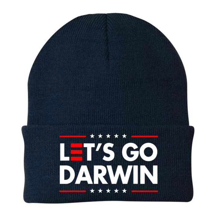 Lets Go Darwin Knit Cap Winter Beanie