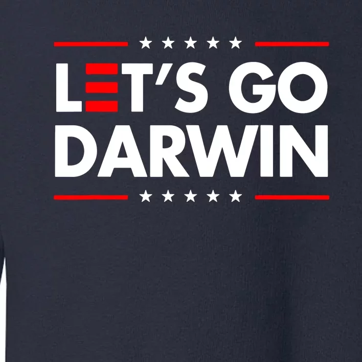 Lets Go Darwin Toddler Sweatshirt