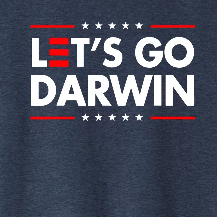 Lets Go Darwin Women's Crop Top Tee