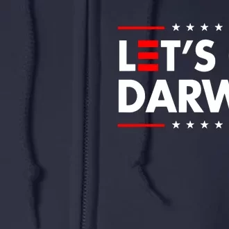 Lets Go Darwin Full Zip Hoodie