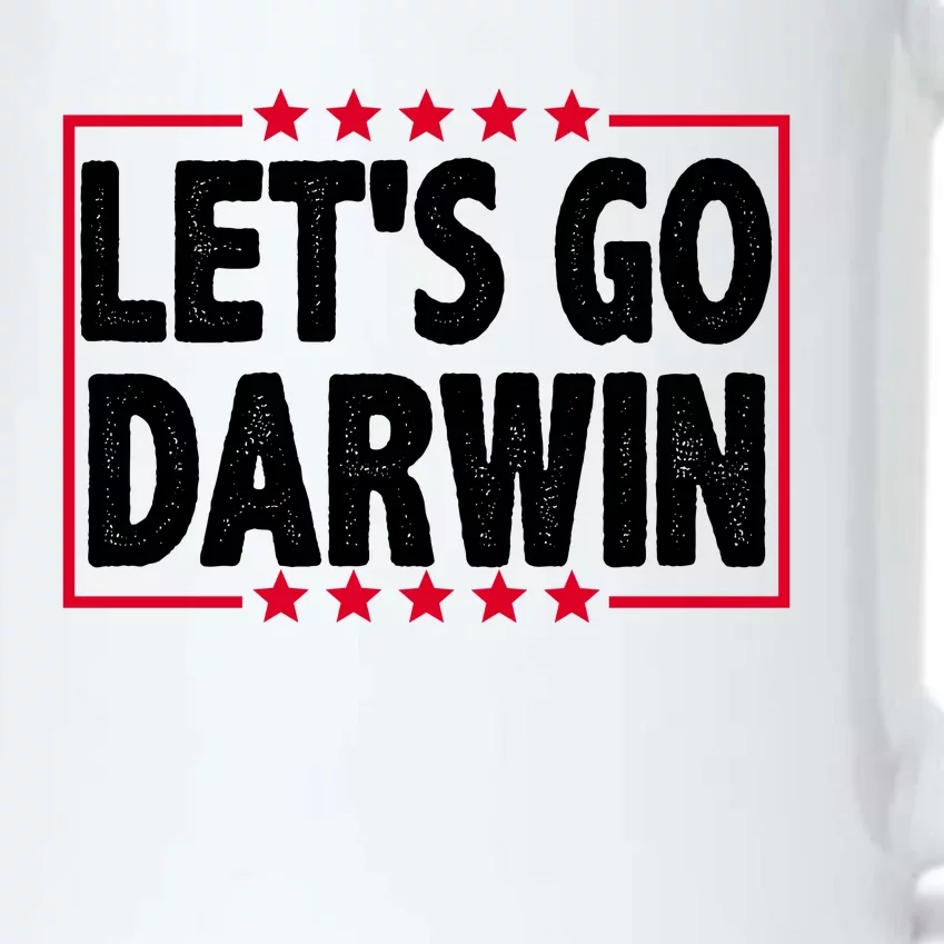 Let's Go Darwin Logo Black Color Changing Mug