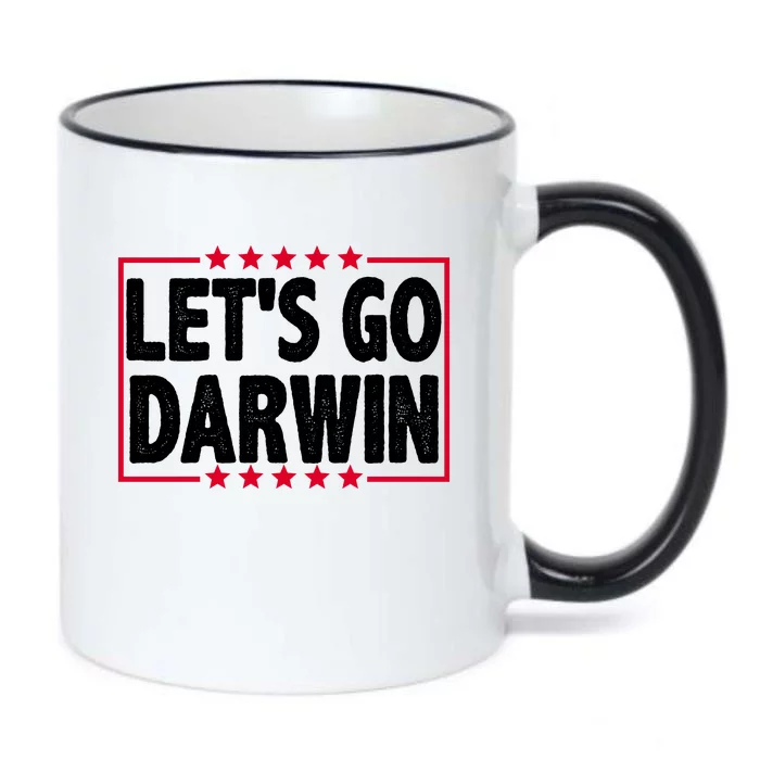 Let's Go Darwin Logo Black Color Changing Mug