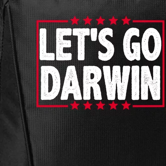 Let's Go Darwin Logo City Backpack