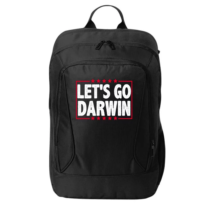 Let's Go Darwin Logo City Backpack