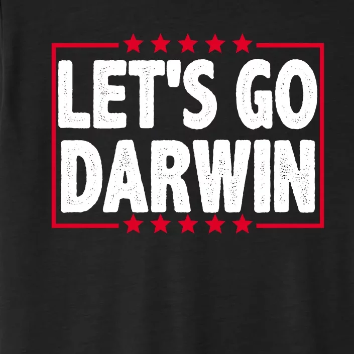 Let's Go Darwin Logo ChromaSoft Performance T-Shirt