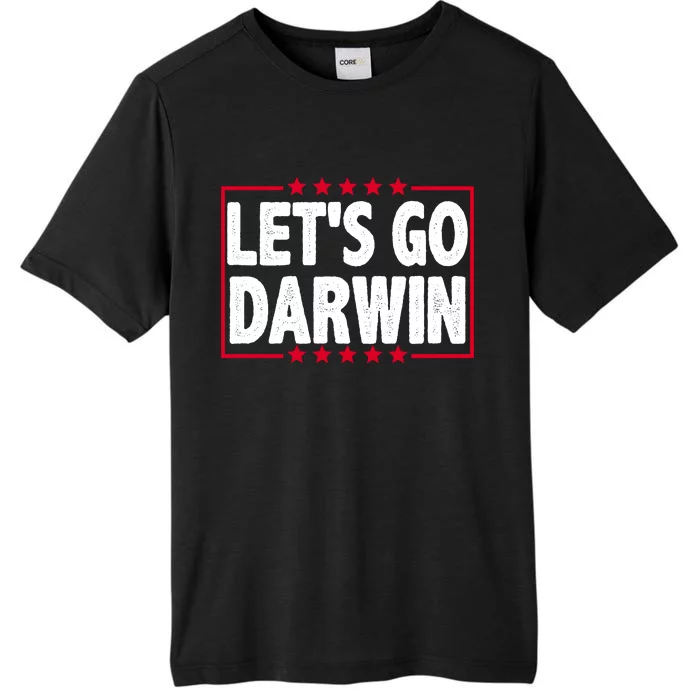 Let's Go Darwin Logo ChromaSoft Performance T-Shirt