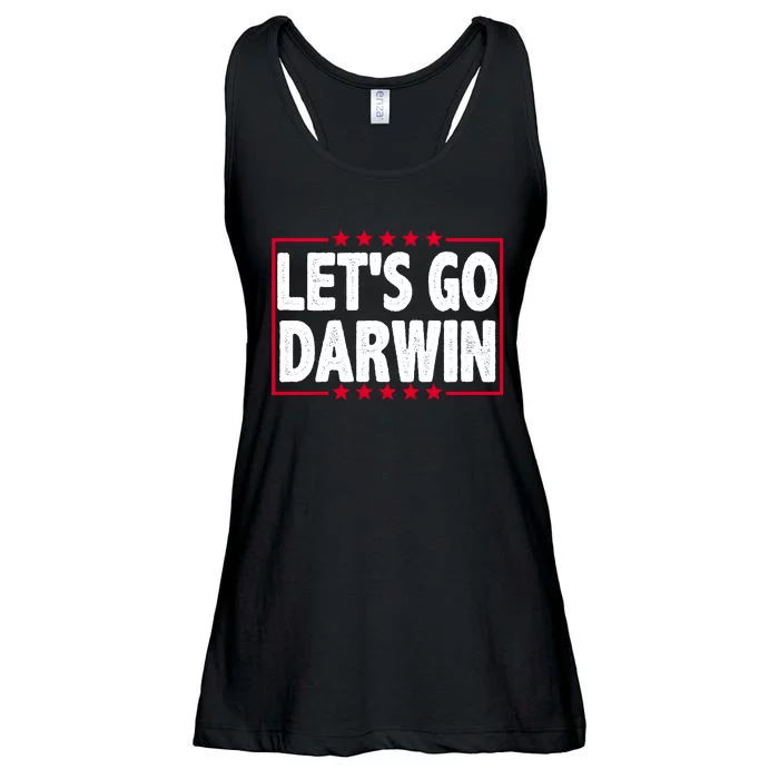 Let's Go Darwin Logo Ladies Essential Flowy Tank